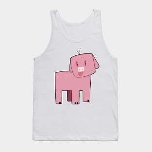 Minecraft Pig Tank Top